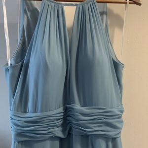 Worn once. Size 10 Kanali K bridesmaid dress in Dusty Blue.